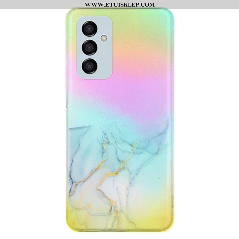 Etui do Samsung Galaxy M23 5G Marmur Z Efektem Lasera